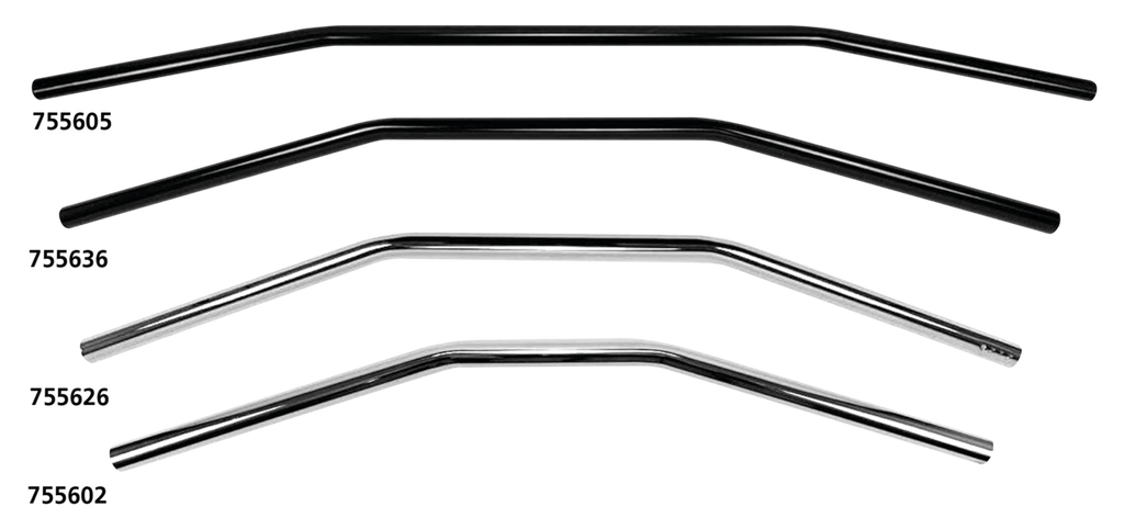 WESTLAND CUSTOMS 7/8" (22MM) DIAMETER DRAG BARS - view 2