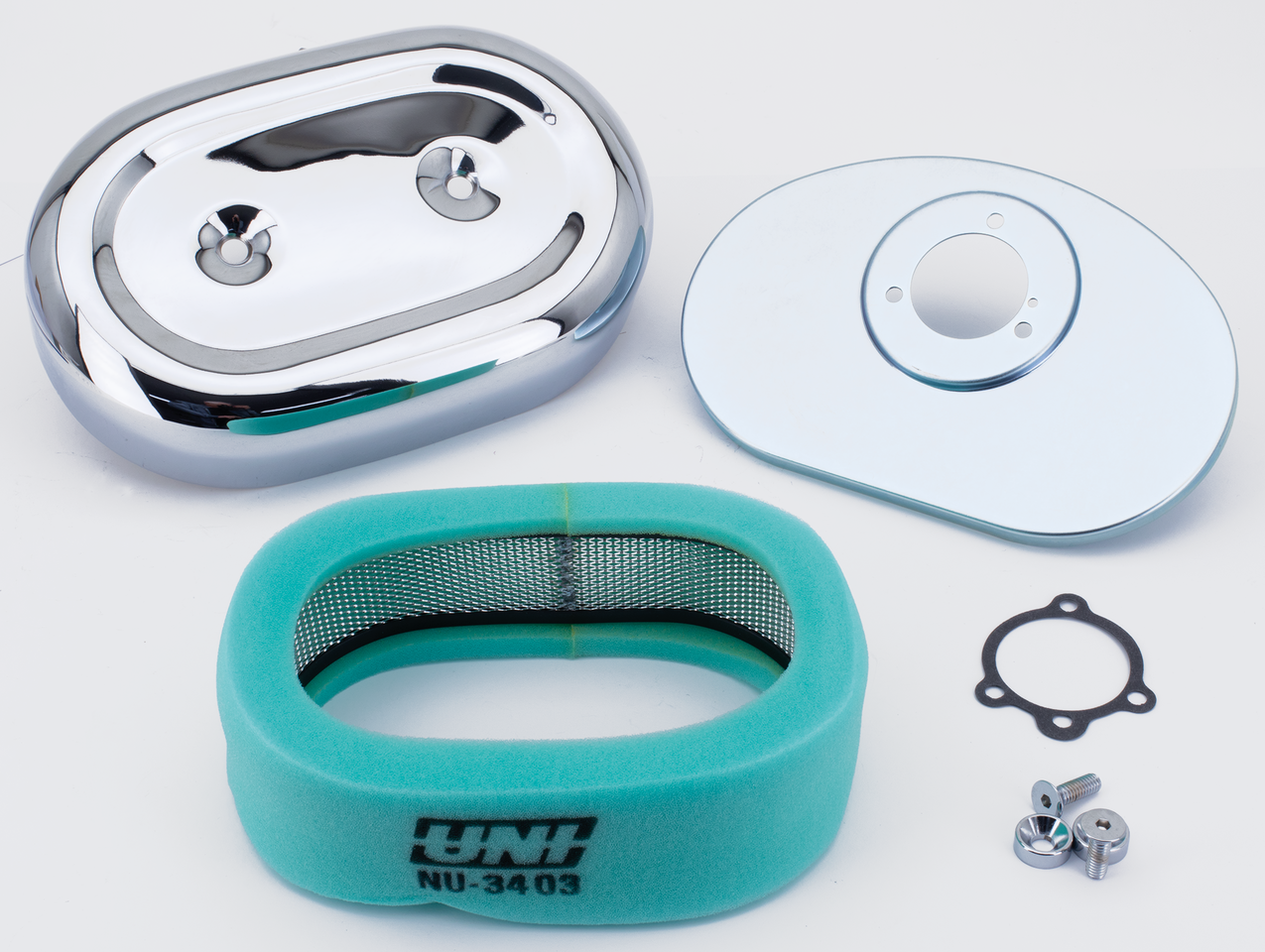 STOCK STYLE OVAL AIR CLEANER - view 1