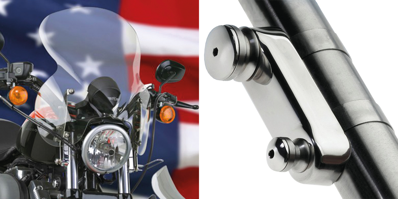 NATIONAL CYCLE WAVE SWITCHBLADE QUICK-RELEASE WINDSHIELDS - view 1 Main image