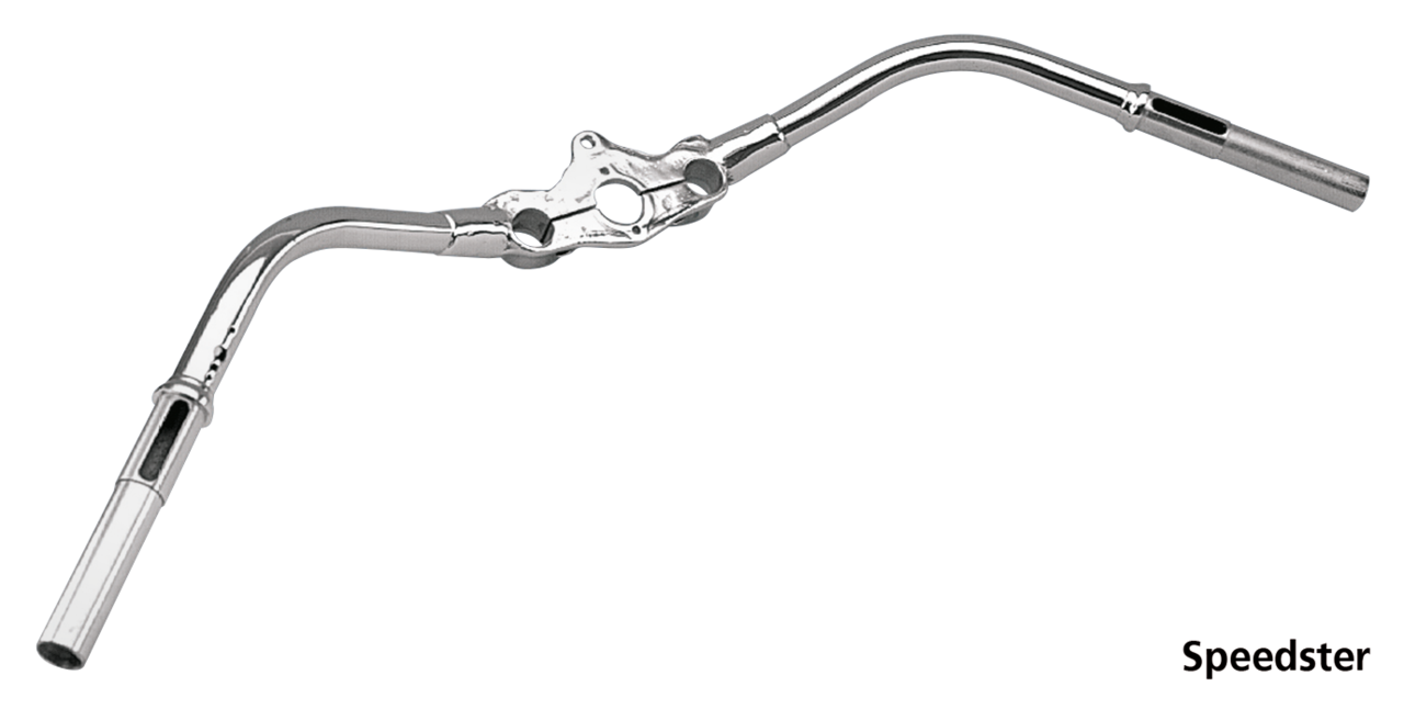 HANDLEBARS AND CONTROLS FOR 1937-1948 SPRINGER FORKS Secondary image