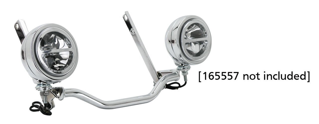 CHROME SPOT LAMP MOUNTING BARS Secondary image