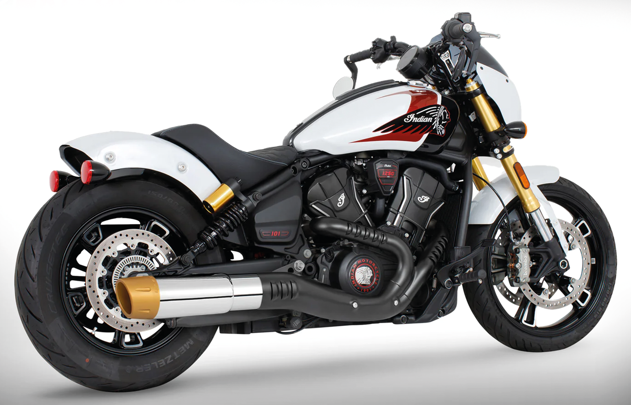4" SLIP-ONS FOR INDIAN SCOUT 2025 TO PRESENT - view 1 Main image