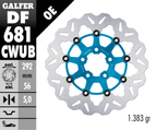 GALFER "WAVE" FLOATING DISC BRAKE ROTORS - view 2
