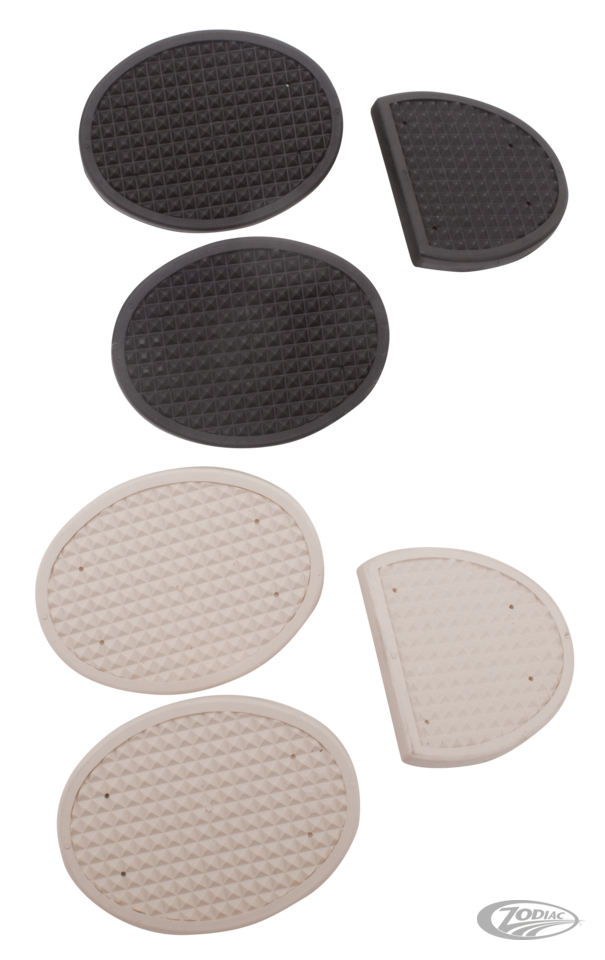 CLUTCH & BRAKE PEDAL PAD SET FOR VINTAGE MODELS - view 2