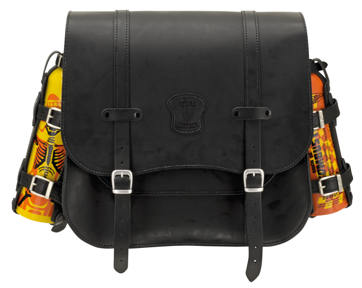 TEXAS LEATHER SIDE SADDLEBAG - view 1 Main image