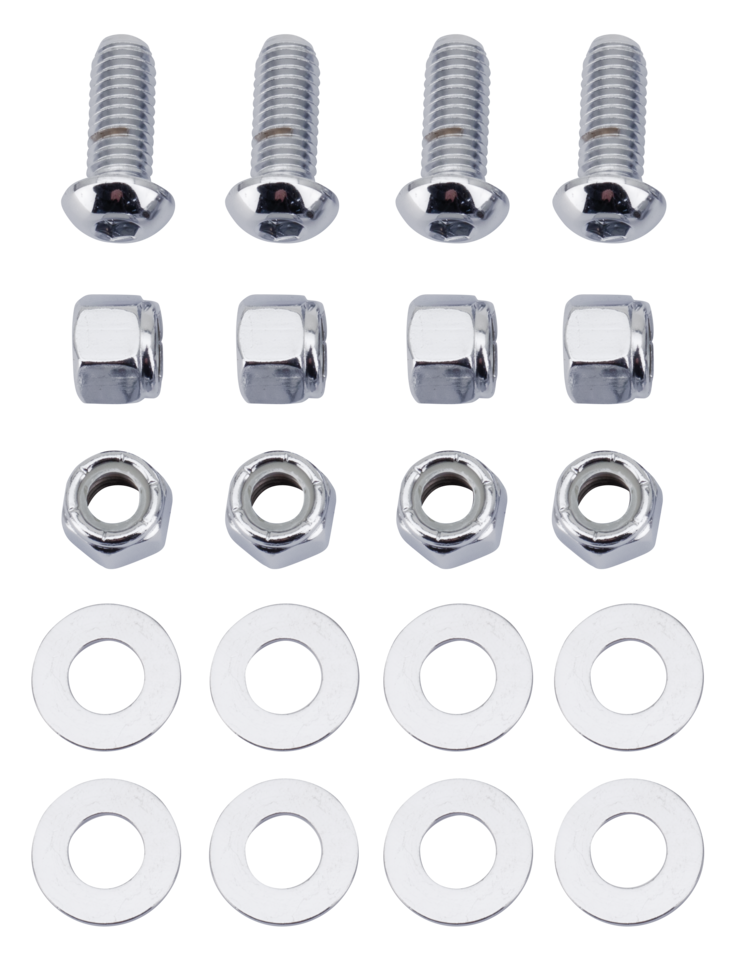 CHROME TRANSMISSION MOUNT SCREW KIT - view 1 Main image