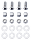 CHROME TRANSMISSION MOUNT SCREW KIT - view 1