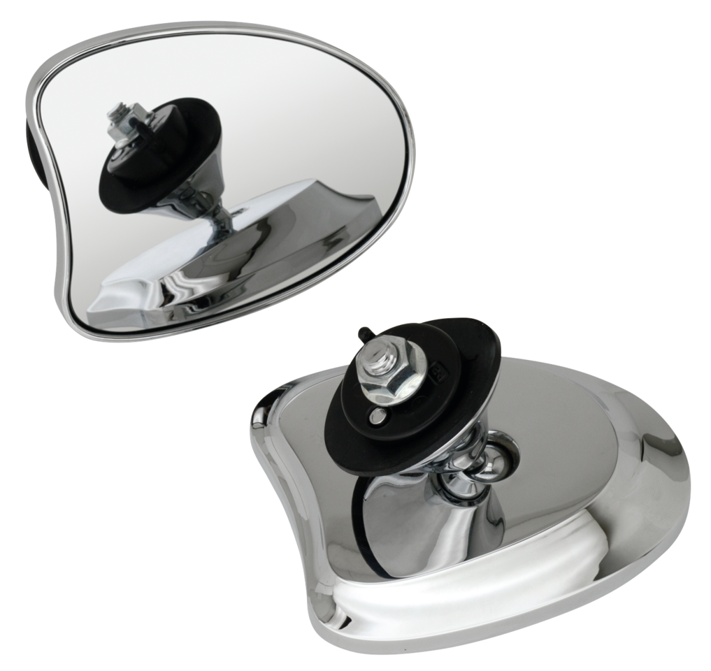 GENUINE ZODIAC TAPERED FAIRING MOUNT MIRRORS - view 1