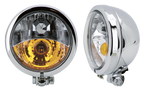 CHROME 4 1/2" SPOTLIGHT WITH BUILT-IN FOG LIGHT - view 1