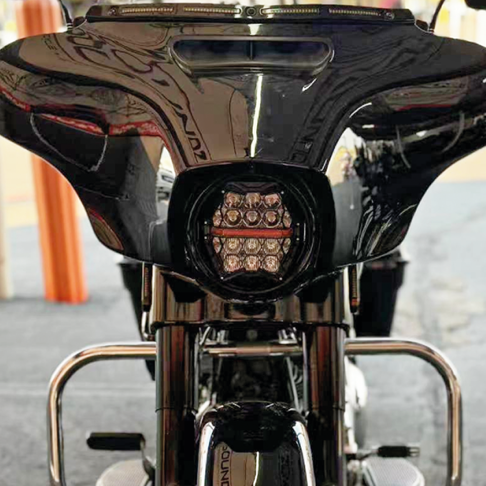 HONEYCOMB 7" LED HEADLIGHT UNIT - view 3
