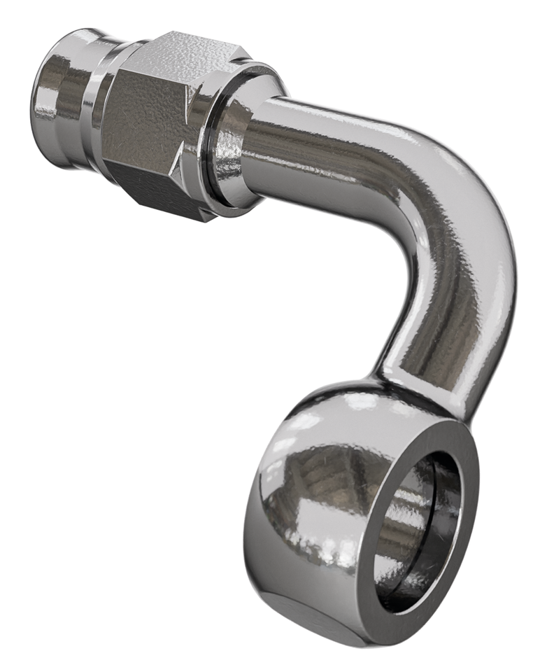 GOODRIDGE ULTIMATE STAINLESS STEEL BRAIDED BRAKE AND CLUTCH LINES WITH ALL CHROME OR STAINLESS STEEL FITTINGS - view 1 Main image