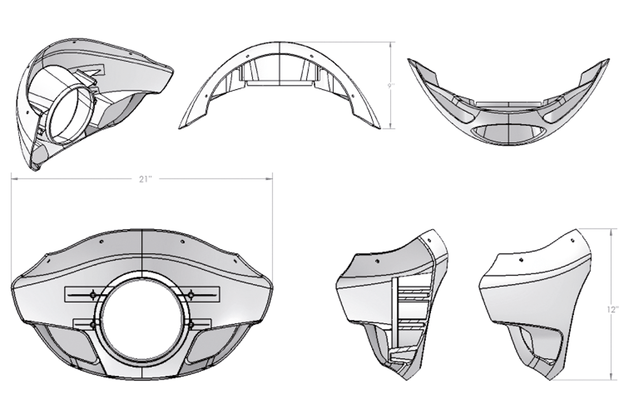 BURLY BRAND FAIRINGS - view 2