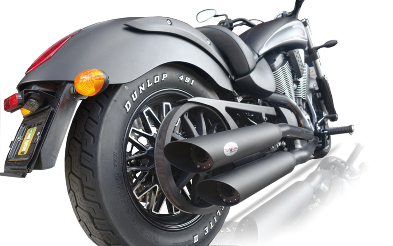 V-PERFORMANCE SLIP-ON MUFFLERS FOR VICTORY Secondary image