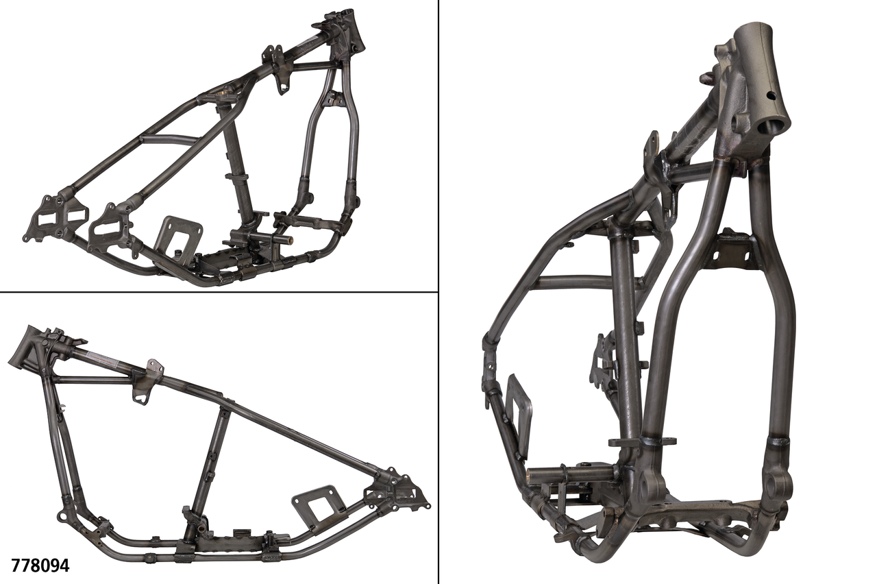 VG CLASSIC REPLICA KNUCKLEHEAD AND PANHEAD HARDTAIL FRAMES Secondary image
