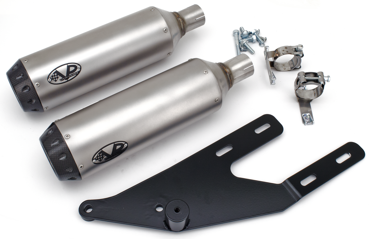 V-PERFORMANCE SLIP-ON MUFFLERS FOR MILWAUKEE EIGHT SOFTAIL - view 1 Main image