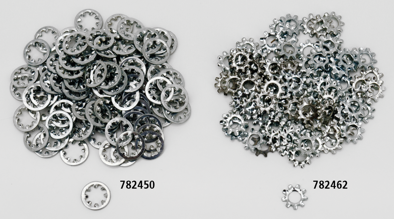 INTERNAL AND EXTERNAL LOCK WASHERS - view 1 Main image