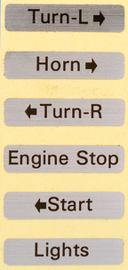 1972-1981 STYLE HANDLEBAR CONTROLS - view 2
