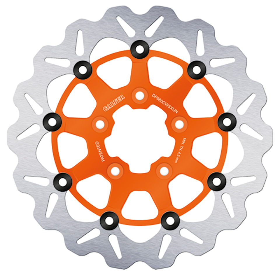 GALFER "BIG WAVE" FLOATING DISC BRAKE ROTORS - view 1