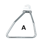 CHROME SADDLEBAG SUPPORTS - view 2