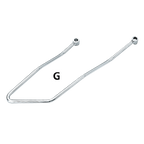 CHROME SADDLEBAG SUPPORTS - view 3