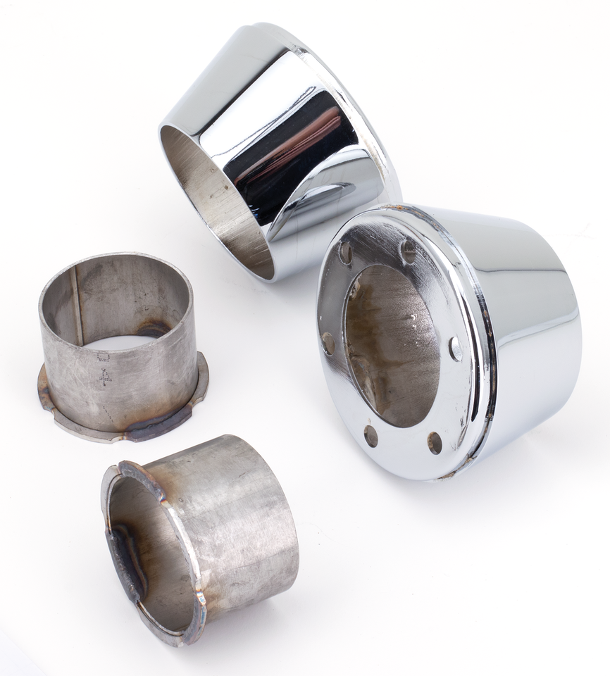 MCJ ADJUSTABLE EXHAUSTS FOR MILWAUKEE EIGHT SOFTAIL - view 1 Main image