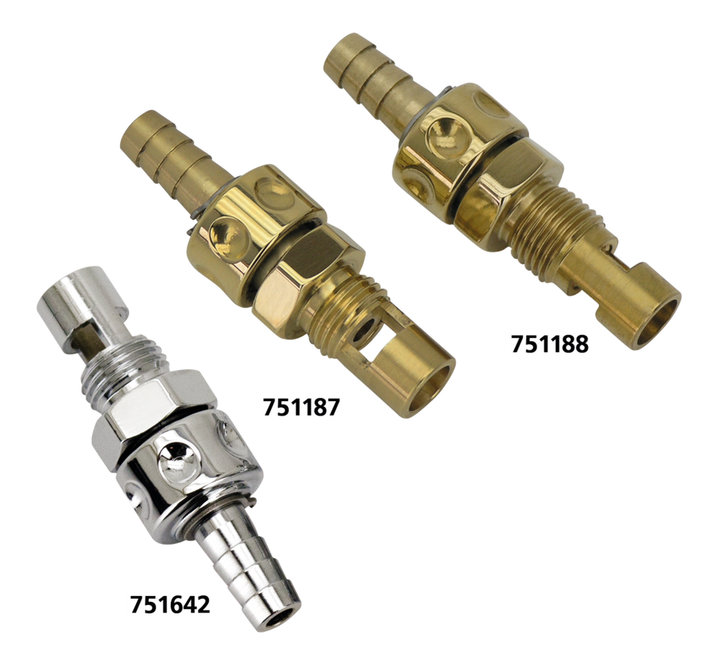 CARBURETOR MOUNTED FUEL VALVE FOR S&S CARBURETORS - view 2