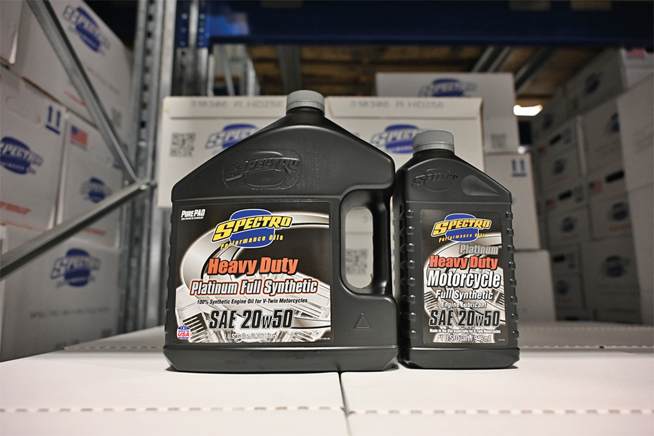 SPECTRO PLATINUM FULL SYNTHETIC SAE 20W50 MOTOR OIL - view 1