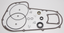 GASKETS, O-RINGS AND SEALS FOR PRIMARY ON 5 SPEED BIG TWIN LATE 1979-2006 - view 1