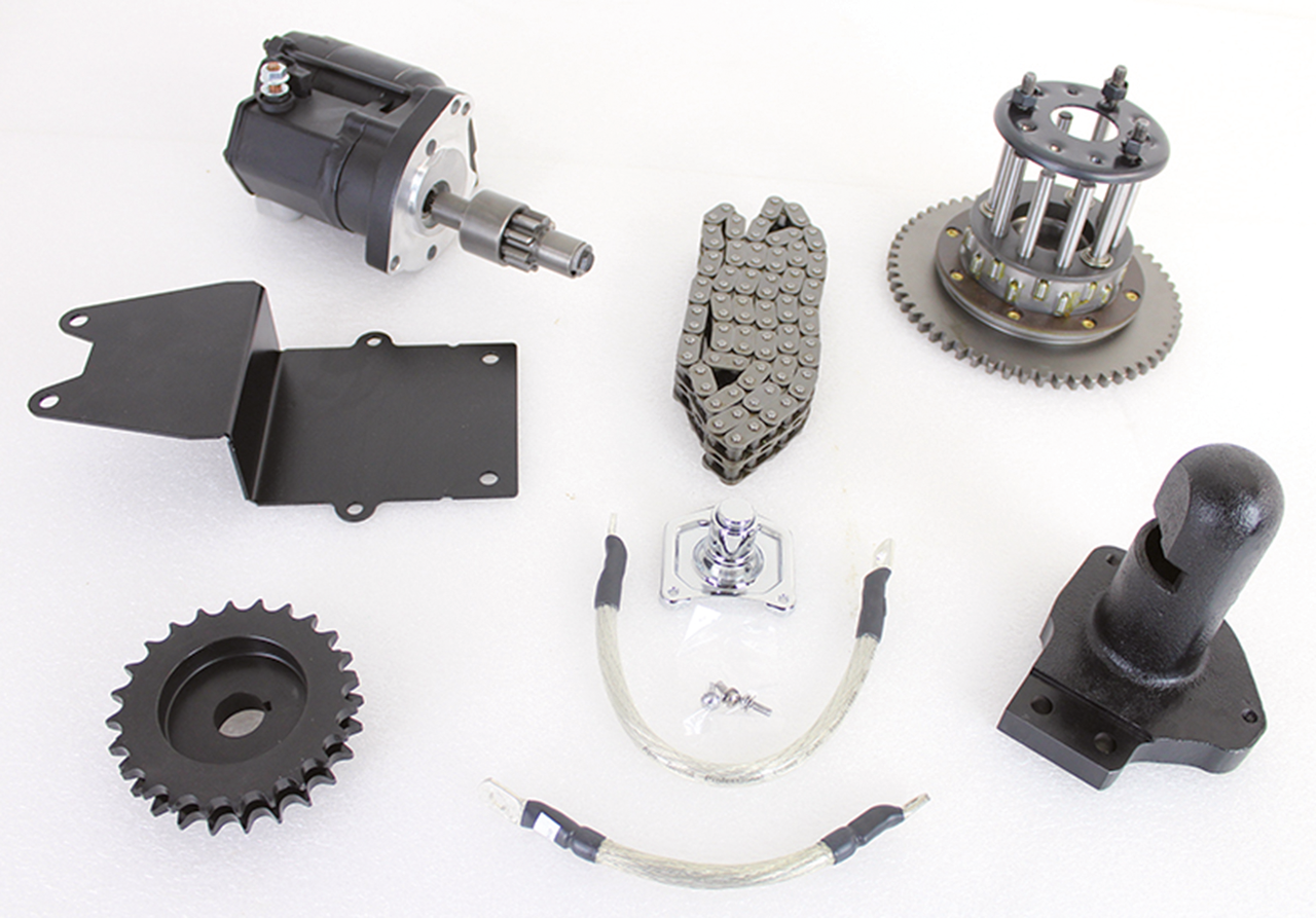 YORK ELECTRIC START KIT FOR KNUCKLEHEAD & PANHEAD - view 1