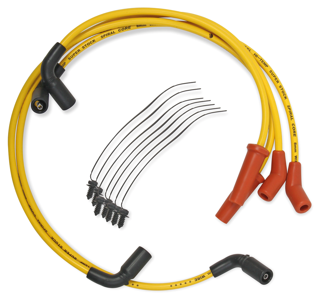 ACCEL 8.0 S/S FERRO-SPIRAL CORE PLUG WIRES - view 1