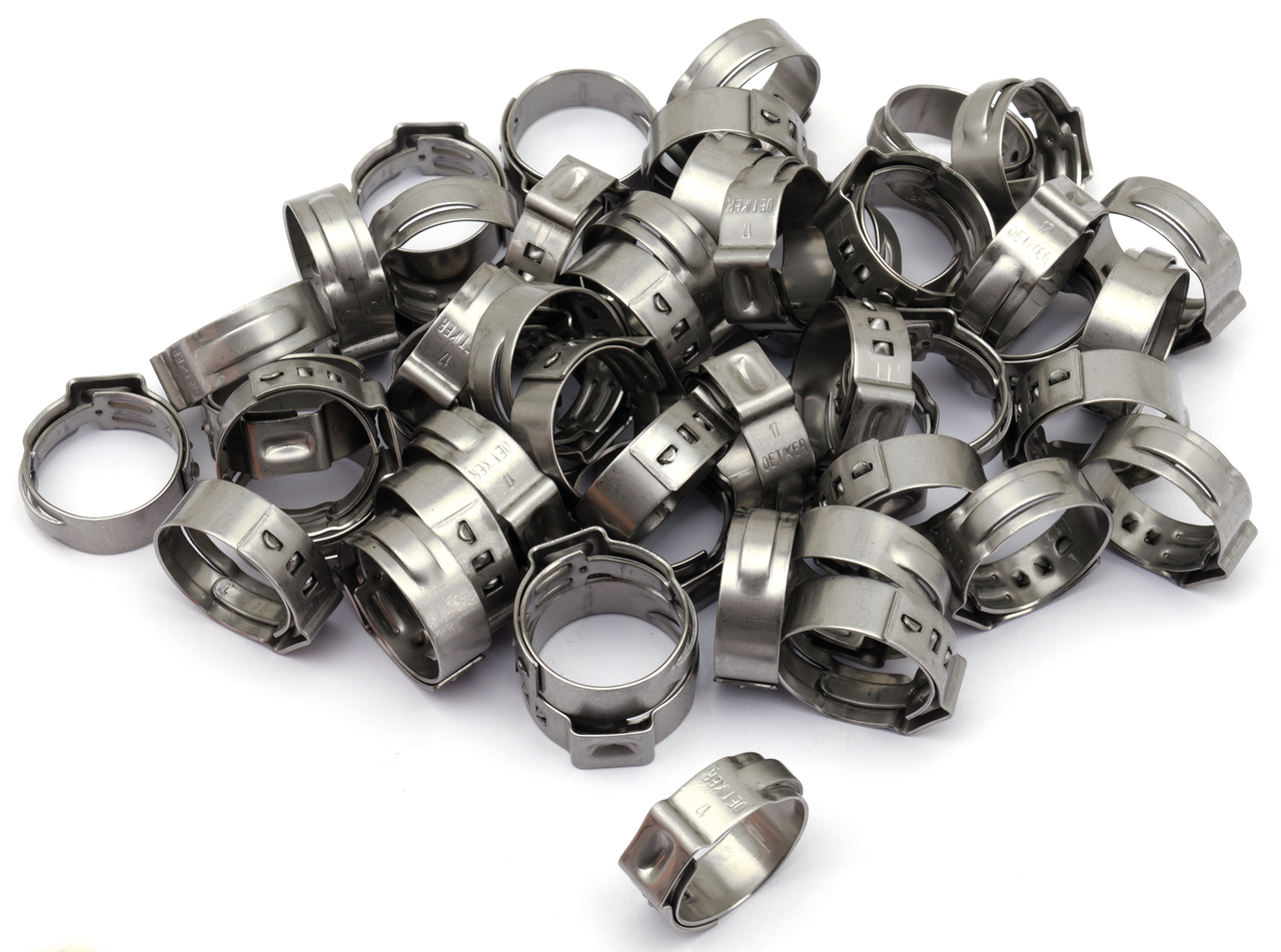 OETIKER'S OEM STYLE STAINLESS STEEL HOSE CLAMPS - view 1