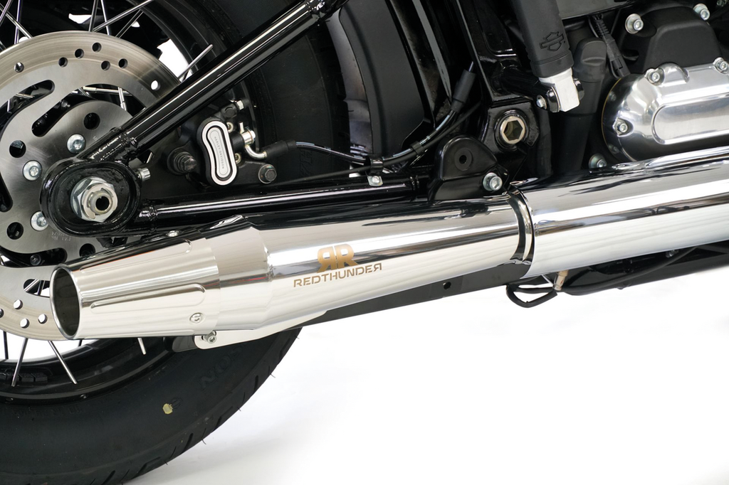 REDTHUNDER SLIP-ON MUFFLERS FOR MILWAUKEE EIGHT SOFTAIL - view 1