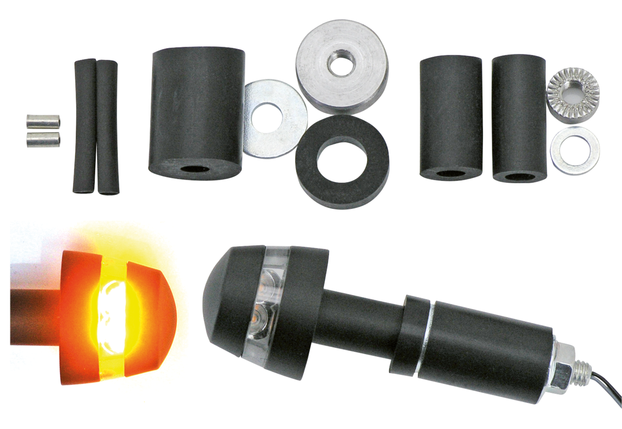 KELLERMANN "STEALTH" OX EYE HANDLEBAR TURN SIGNALS - view 1 Main image