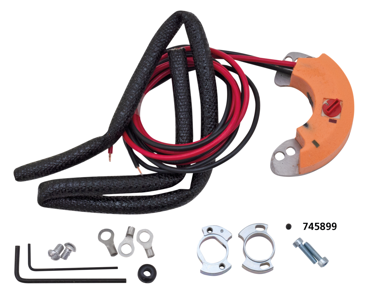SAMWEL'S V-TRONIC ELECTRONIC IGNITION FOR 45CI, KNUCKLEHEAD AND PANHEAD - view 1 Main image