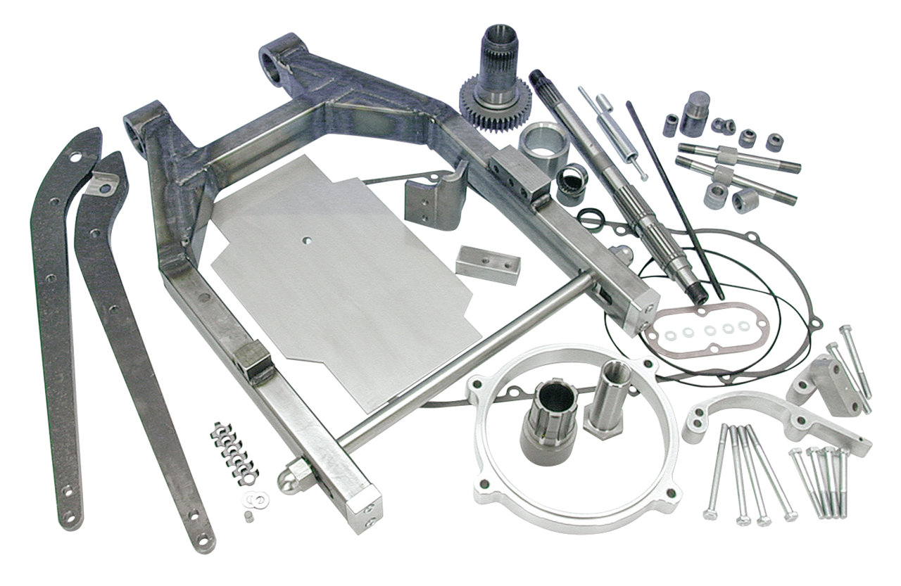 "WIDE-ASS" SWINGARM KIT DYNA 1996 THRU 2005 - view 1 Main image