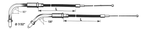 T07 - THROTTLE & IDLE CABLE 2002-2007 TOURING - view 2