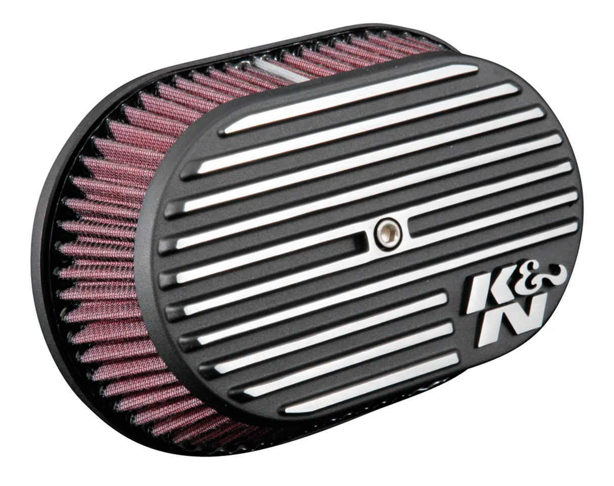 K&N STREET METAL OVAL AIR CLEANER - view 1 Main image