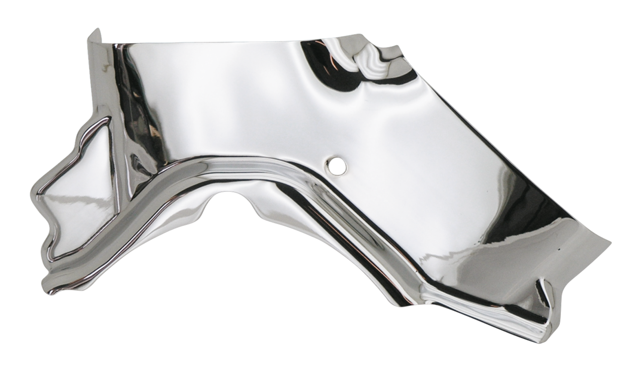 CHROME CYLINDER BASE COVER FOR TWIN CAM - view 1