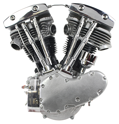 EARLY SHOVELHEAD STYLE ENGINE - view 2