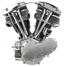 EARLY SHOVELHEAD STYLE ENGINE - view 2