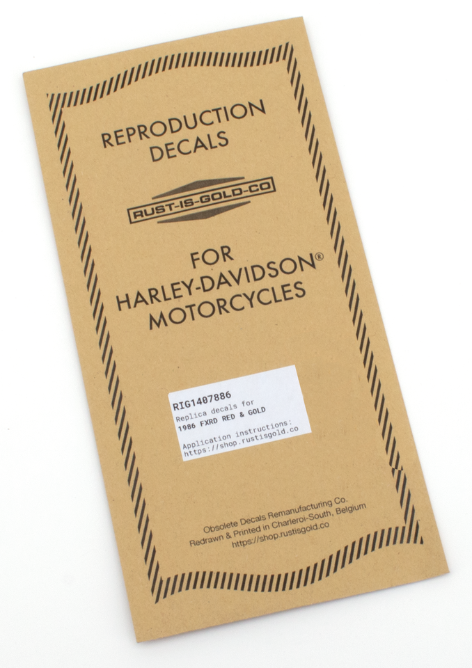 REPLICA OBSOLETE DECALS BY RUST IS GOLD CO. - view 2