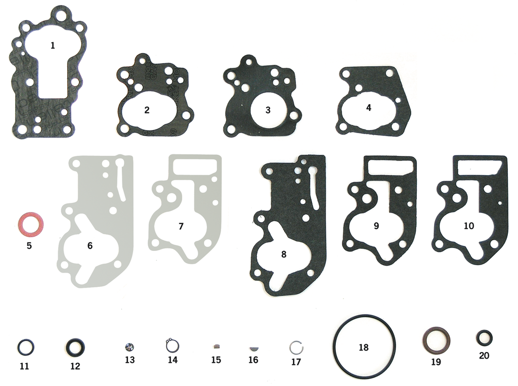 OIL PUMP GASKETS, O-RINGS AND SEALS FOR BIG TWIN & TWIN CAM - view 1