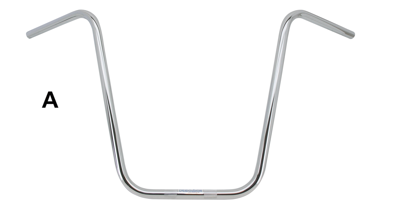 FEHLING ONE INCH DIAMETER APEHANGER HANDLEBARS - view 1 Main image