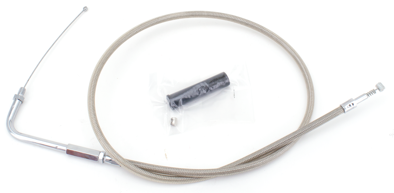 T03 - THROTTLE & IDLE CABLE 1990-1995 BIG TWIN - view 1