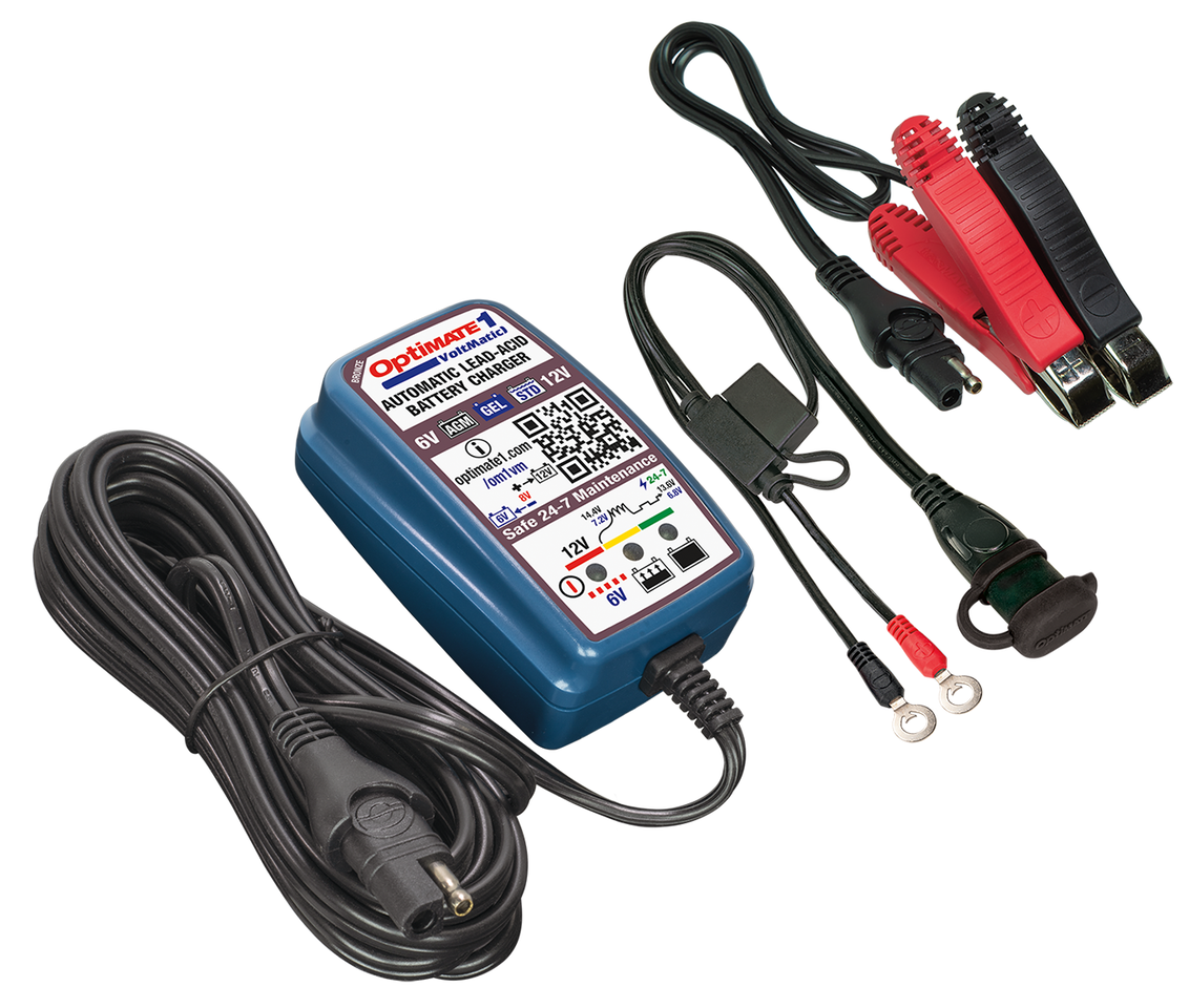 OPTIMATE 1 VOLTMATIC 6 & 12 VOLT BATTERY CHARGER Secondary image