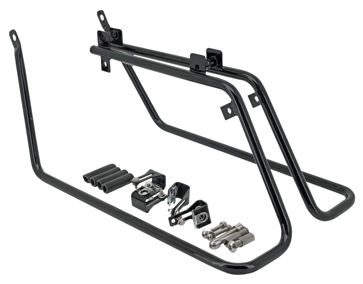 SADDLE BAG BRACKETS FOR SOFTAIL & DYNA - view 1