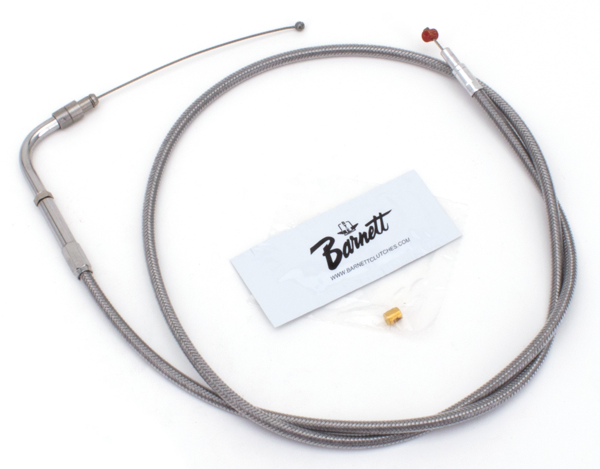 T04 - THROTTLE & IDLE CABLE 1996-2015 SOFTAIL, 1996-2017 DYNA, 1996-2001 CARBURETOR EQUIPPED TOURING & 2007 TO PRESENT SPORTSTER - view 1