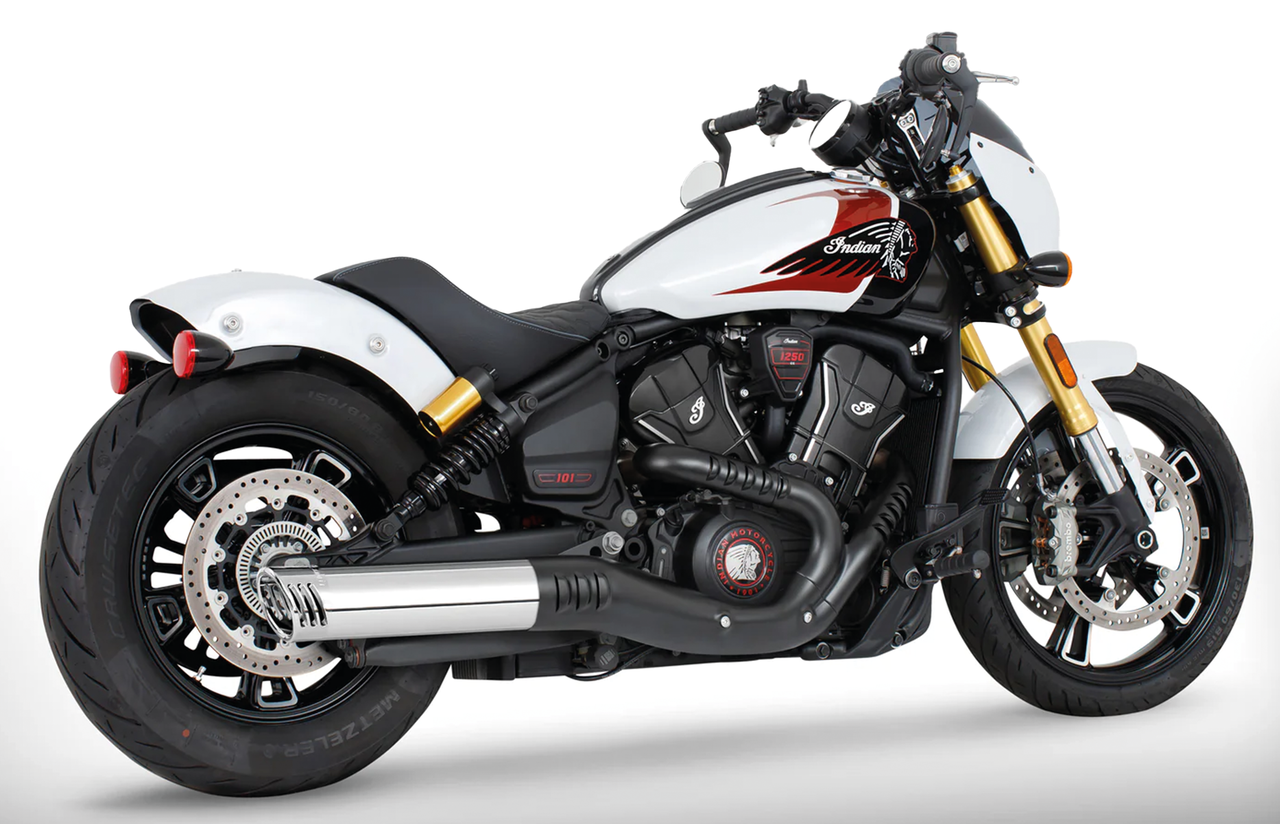 4" SLIP-ONS FOR INDIAN SCOUT 2025 TO PRESENT Secondary image