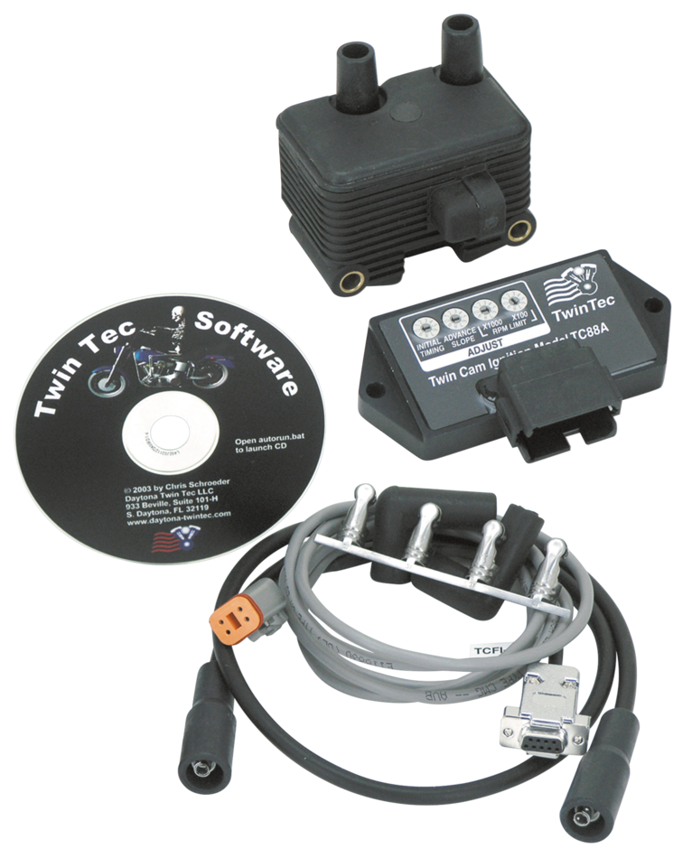 TWIN TEC IGNITION KIT FOR ALL 2003-2006 CARBURETED MODELS - view 2