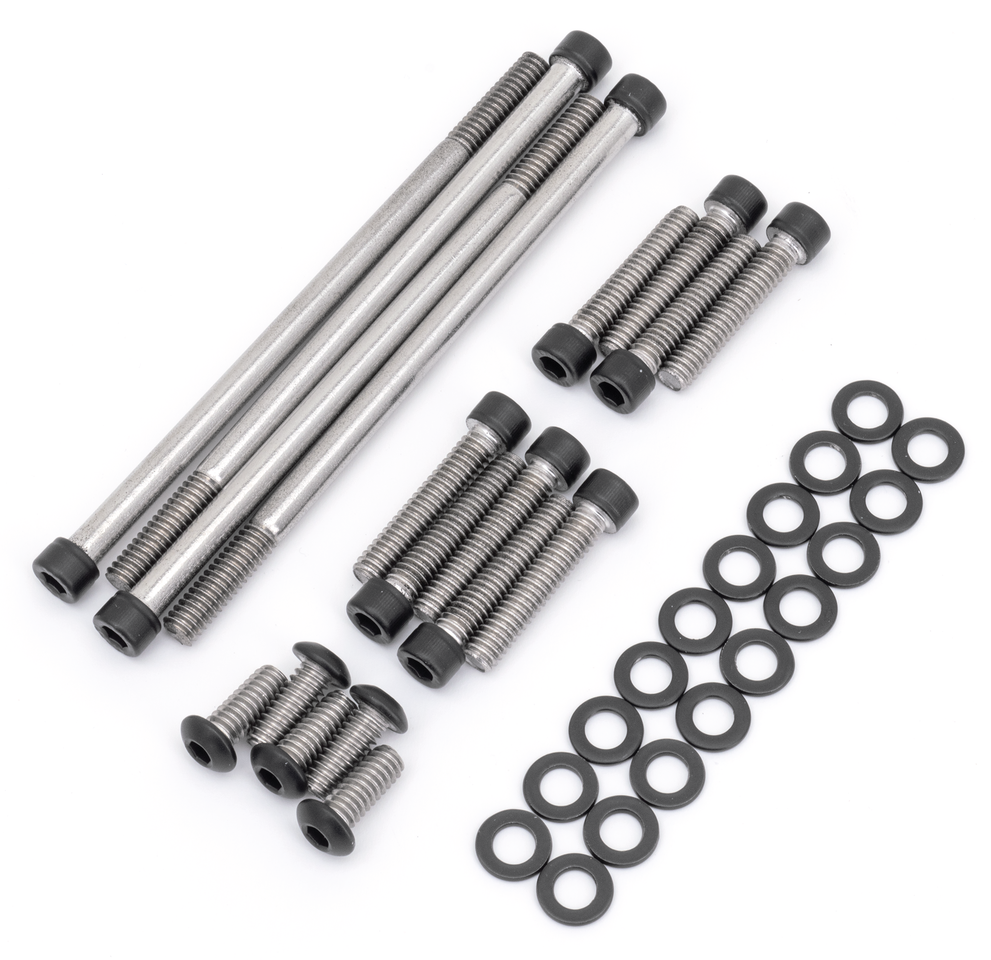 BLACK STAINLESS STEEL PRIMARY COVER SCREWS - view 1 Main image